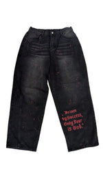 GWGW Hand Painted Denim 1