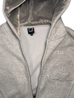 DBS Marble White Fall Essentials Zip-up Hoodie 4