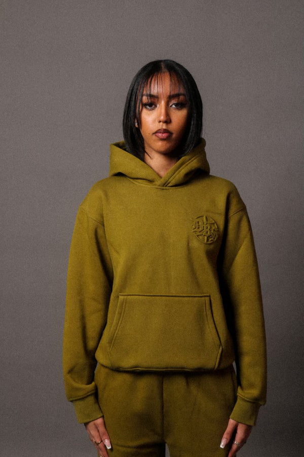 DBS Olive Green Fall Essentials Hoodie