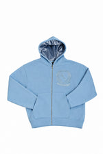 DBS Blue Fall Essentials Zip-up Hoodie 3
