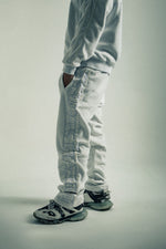DBS Sherpa Track Pants White 1